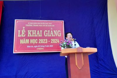 Khai giảng năm học 2023-2024 – Trường THCS Giao An