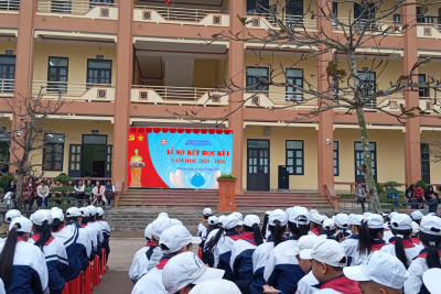 TRƯỜNG THCS GIAO AN TỔ CHỨC LỄ SƠ KẾT HỌC KỲ I NĂM HỌC 2025 – 2026